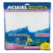 Acurel Cut To Fit Polyfiber Media Pad for Waste & Debris Reduction 8 x 10 in
