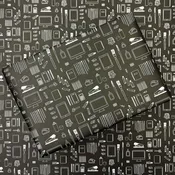 Artist Gift Wrap — Quick Brown Fox Letterpress