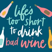 Funny Cocktail Napkins | Life's Too Short- 20ct