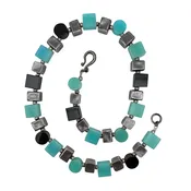 Black & Blue Agate — Hughes Bosca