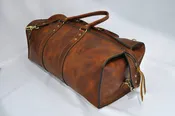 1920 Overnight Duffel Bag (Rio Latigo Leather)