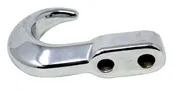 10,000 LB Max Capacity Chrome Tow Hook: 2″ ID
