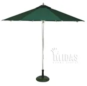 11′ ALUMINUM Market Umbrella – Hunter Green