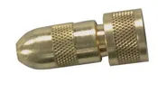 Chapin 6-6000: Brass Adjustable Cone Nozzle, Spray Pattern from Stream to Funnel/Cone