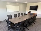 12 Foot Conference Table with Chairs — Complete Executive Package