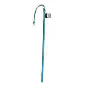 24IN LEATHER WRAPPED CANE BABY BLUE