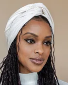 Premium Soft Lined Turban in Dove