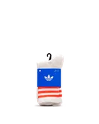 3s crew socks 3p  - Blanc - #98B-02