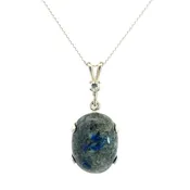 Crested Butte Lapis Lazuli Silver Pendant
