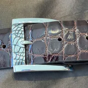 Alligator Textured 1 Pc. Tailored Buckle