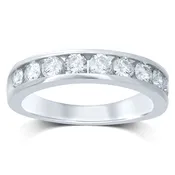 0.27 ct Diamond Band in 14K White Gold