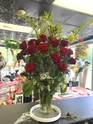 Three Tiered Wonder — Vase Arrangement — Floral Designs by LiRog