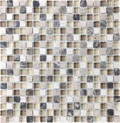 5/8×5/8 Cappucinno Glass Stone Blend