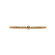 Fope Eka Collection Flex'it Bracelet with A White Diamond, 18K Yellow Gold