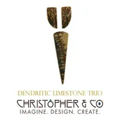 Dendritic Limestone Trio — Custom Artisan Jewelry | Unique Gemstones | Christopher & Co.