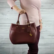 Drew Hobo Medium (Oxblood Red)