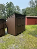 4X6’-6” Trash Can Shed / Extra tall for the recycling style garbage cans.
