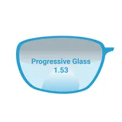 Progressive Glass Lenses 1.53