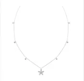 10Kt White Gold Diamond 3/8Ctw Necklace NK19479-4WC