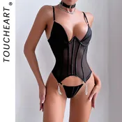 Bra &amp; Corset  Lingerie Femme Sexy Outfit Women Bodysuits G-Row