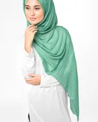 Aqua Green Viscose Hijab