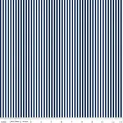 1/8" Stripe Navy by Riley Blake Designs