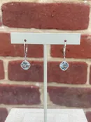 Aquamarine Drop Earrings — Capone's Jewelry