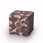 Decorative Flat Printed Packaging Gift Boxes, 3 sizes