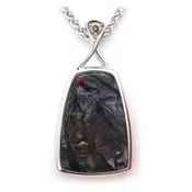 Batu Kawat Chalcedony λ Pendant