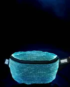 Fiber Optic LED Light Up Fanny Pack | YMYW Collection | BLACK