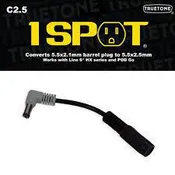 1 Spot C2.5 Converter Cable (5.5X2.1mm barrel plug to 5.5x2.5mm)