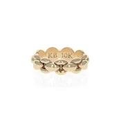 10K Gold Small Infinity Link Ring