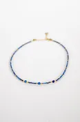 Amala Beaded Gemstone Necklace