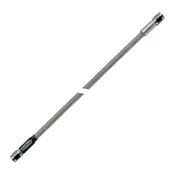 11" Stainless Braided Hose -3AN Female Both Ends, 1pc