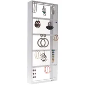 Wall Mount Extra Large Earring Holder Organizer Jewelry Storage Rack, Jennifer
