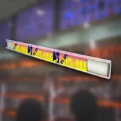 0.5" H Clear C-Channel. 6-Foot Length, 10-Pack