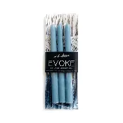 10" Skinny Tapered Candles - Sky
