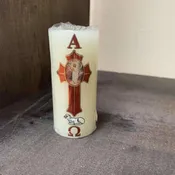 Christian Blessed Cirio Candle