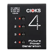 Cioks C4E Expander - 4 Isolated Outlets Pedalboard Power Supply