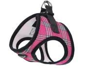 Bark Apeal Harness - Raspberry Plaid