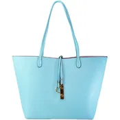 Baby Blue/Light Pink Reversible Tote