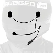4C IMSA Wired Helmet Kit with Speakers and Mic
