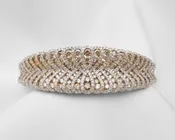 10.25-Carat Diamond Vintage Bangle