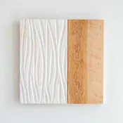 12x12 Wood Square | Maple no.9