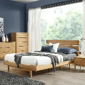 Greenington Currant Platform Bed Frame in Caramelized