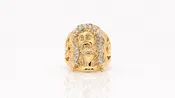 Ring Yellow 14k Weight 10.6