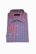 Blue/Pink Check Shirt