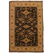 6 x 9 Indo Soumak Wool Area Rug