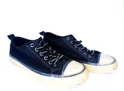 AllSaints Black Canvas Sneakers