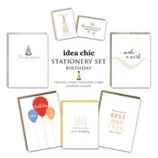 Birthday Celebration Stationery Set